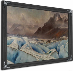 La Mer De Glace Et Les Grands Charmoz Chamonix By Gabriel Loppe