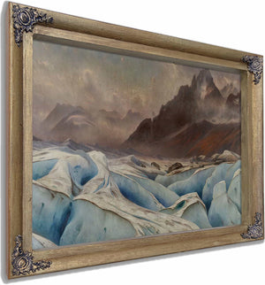 La Mer De Glace Et Les Grands Charmoz Chamonix By Gabriel Loppe