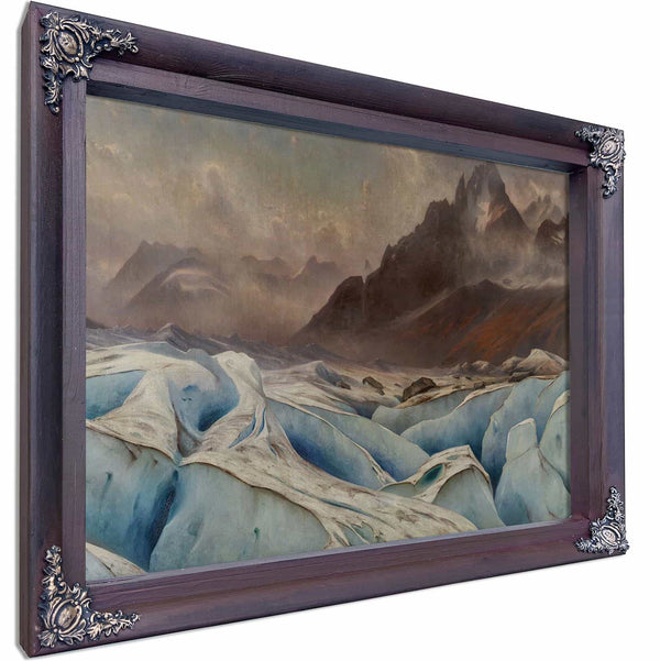 La Mer De Glace Et Les Grands Charmoz Chamonix By Gabriel Loppe