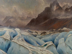 Gabriel Loppe La Mer De Glace Et Les Grands Charmoz Chamonix By Gabriel Loppe