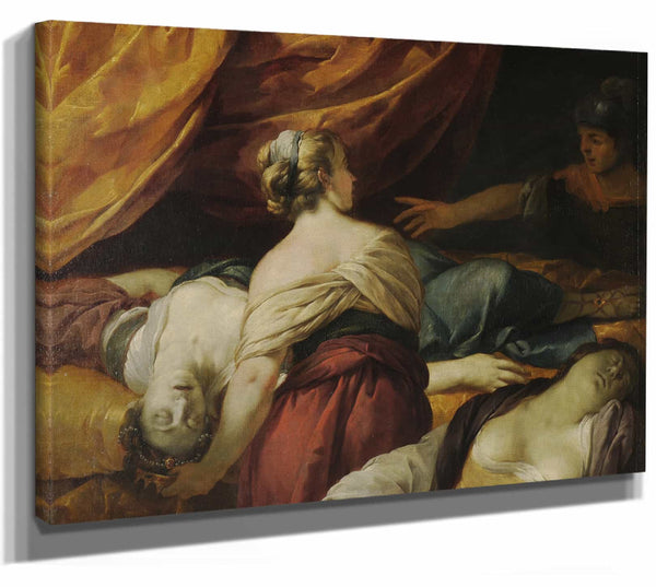 La Mort De Cleopatre By Jacques Blanchard