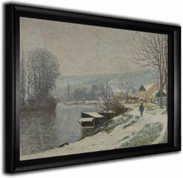 La Neige A Port Marly By Maxime Maufra