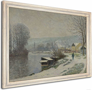 La Neige A Port Marly By Maxime Maufra