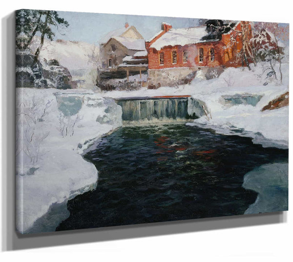 La Nouvelle Fabrique A Lillehammer By Frits Thaulow