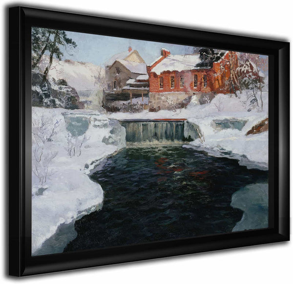 La Nouvelle Fabrique A Lillehammer By Frits Thaulow