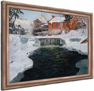 La Nouvelle Fabrique A Lillehammer By Frits Thaulow