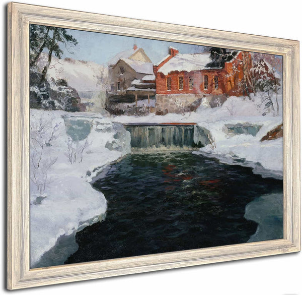 La Nouvelle Fabrique A Lillehammer By Frits Thaulow