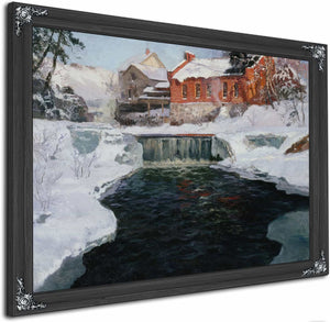 La Nouvelle Fabrique A Lillehammer By Frits Thaulow