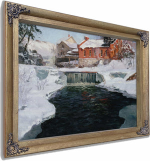 La Nouvelle Fabrique A Lillehammer By Frits Thaulow