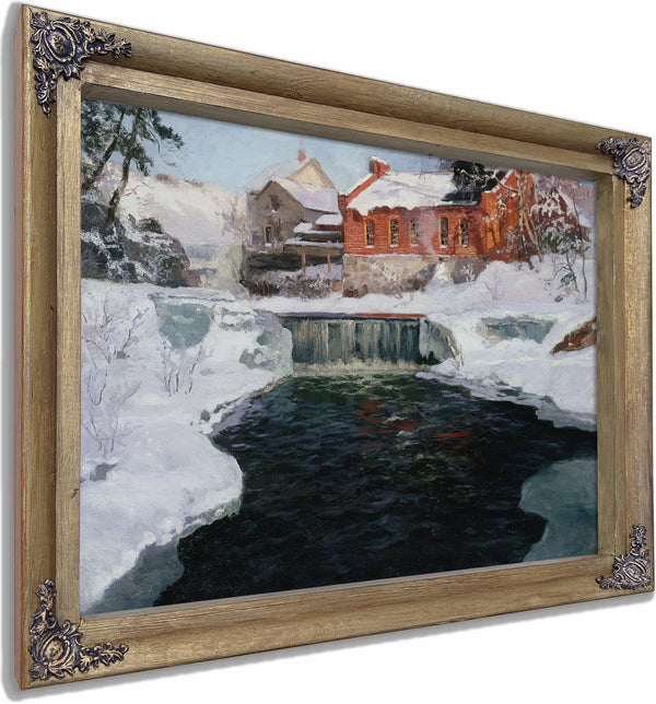 La Nouvelle Fabrique A Lillehammer By Frits Thaulow