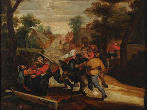 Adriaen Brouwer La Partie De Cartes Dramatique By Adriaen Brouwer