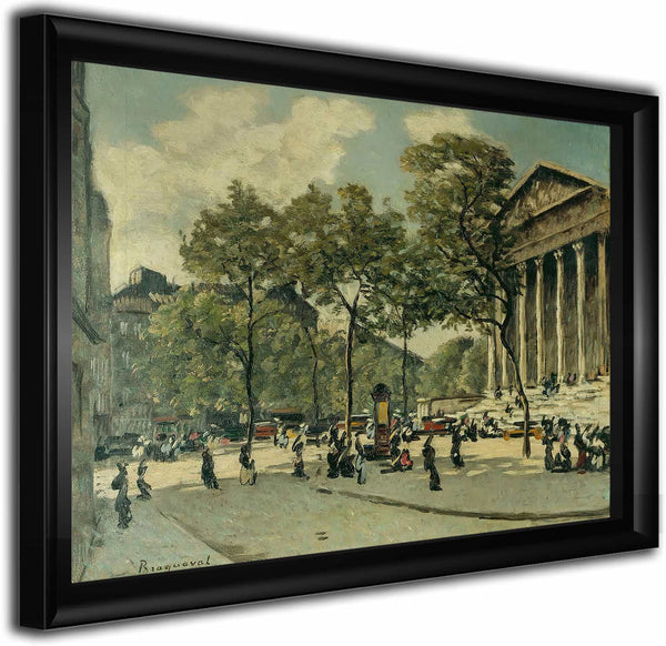 La Place De La Madeleine By Louis Braquaval 1