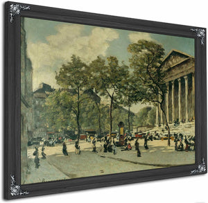 La Place De La Madeleine By Louis Braquaval 1