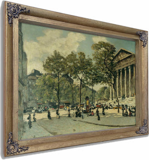 La Place De La Madeleine By Louis Braquaval 1