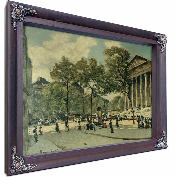 La Place De La Madeleine By Louis Braquaval 1