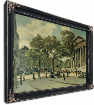 La Place De La Madeleine By Louis Braquaval 1