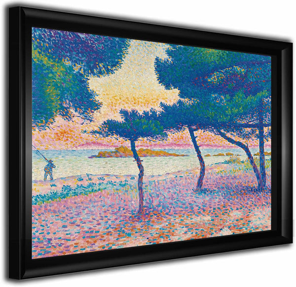 La Plage De Saint Clair By Henri Edmond Cross