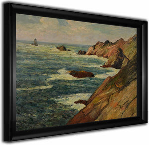 La Pointe Du Raz Les Courants By Maxime Maufra