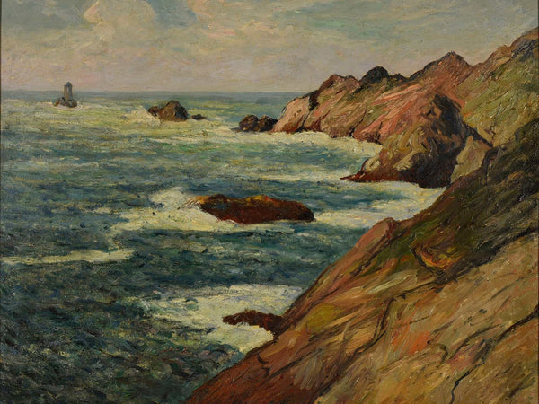 Maxime Maufra La Pointe Du Raz Les Courants By Maxime Maufra