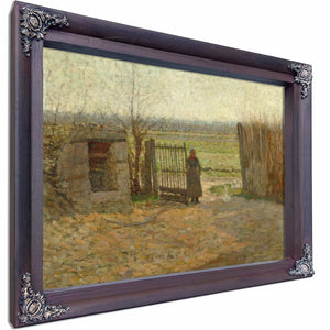 La Porte De La Ferme By Henri Le Sidaner