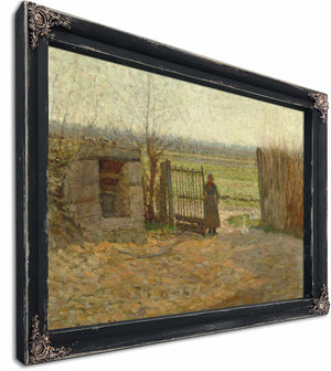 La Porte De La Ferme By Henri Le Sidaner