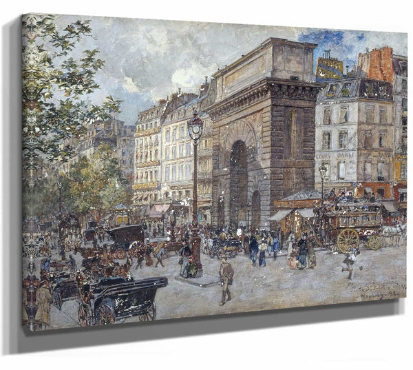 Frederic Houbron La Porte Saint Martin By Frederic Houbron