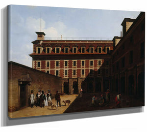 La Prison Des Madelonnettes Rue Des Fontaines By Louis Leopold Boilly