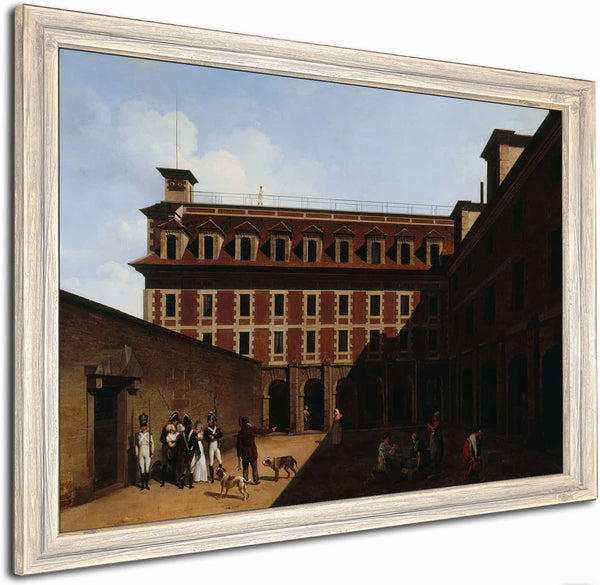 La Prison Des Madelonnettes Rue Des Fontaines By Louis Leopold Boilly