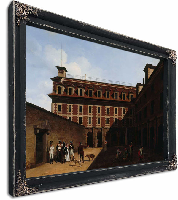 La Prison Des Madelonnettes Rue Des Fontaines By Louis Leopold Boilly