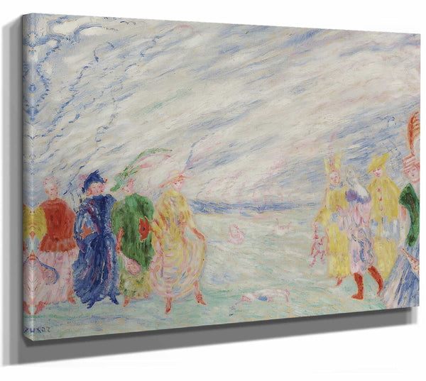 La Rencontre By James Ensor