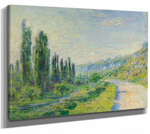 La Route De Vetheuil By Claude Monet