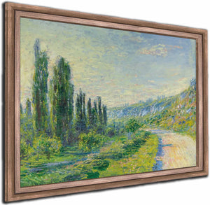 La Route De Vetheuil By Claude Monet