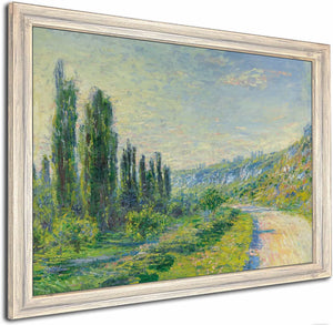 La Route De Vetheuil By Claude Monet