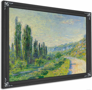 La Route De Vetheuil By Claude Monet