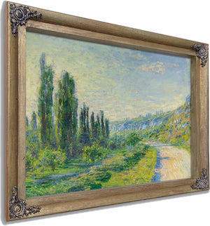 La Route De Vetheuil By Claude Monet