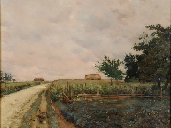 Jean Charles Cazin La Route By Jean Charles Cazin