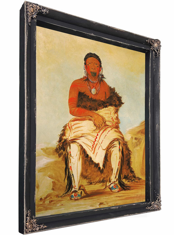 La Shah Le Staw Hix Man Chief A Republican Pawnee By George Catlin