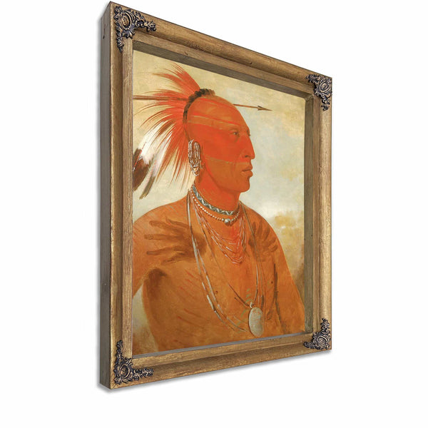 La Wah He Coots La Shaw No Brave Chief A Skidi Pawnee By George Catlin