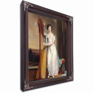 Lady With A Harp Eliza Ridgely By Thomas Sully