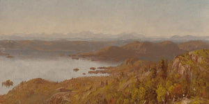 Sanford Robinson Gifford Lake George From Buck Mountain By Sanford Robinson Gifford