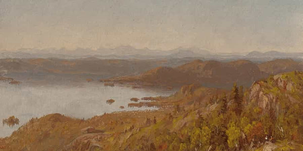 Sanford Robinson Gifford Lake George From Buck Mountain By Sanford Robinson Gifford