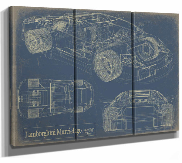 Lamborghini Murcielago Wall Art from Bella Frye.