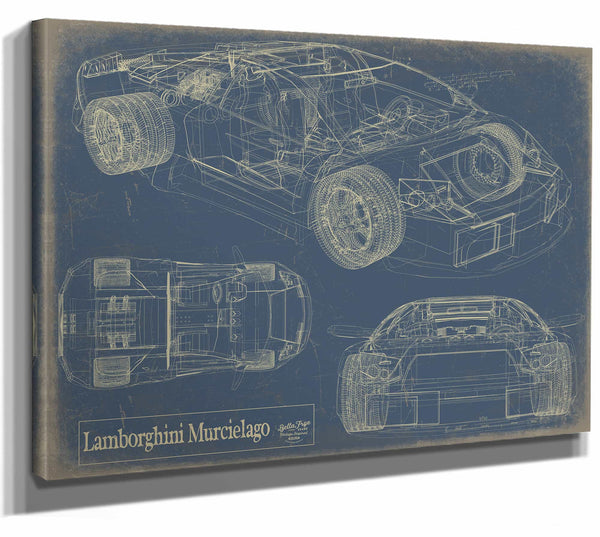 Lamborghini Murcielago Wall Art from Bella Frye.