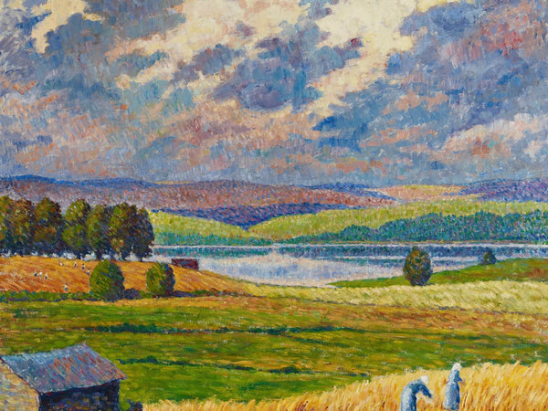 Alfred William Finch Landscape From Padasjoki By Alfred William Finch