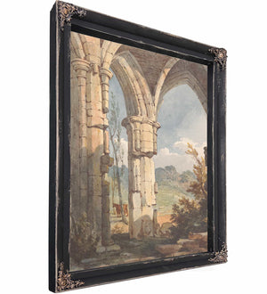 Landscape Looking Through Ruined Archway By Thomas Sully