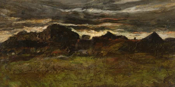 Joseph Frank Currier Landscape Near Dachau By Joseph Frank Currier