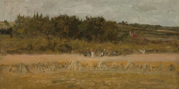 Eastman Johnson Landscape Sketch By Eastman Johnson