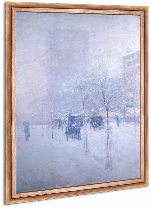 Late Afternoon New York Winter By Childe Hassam