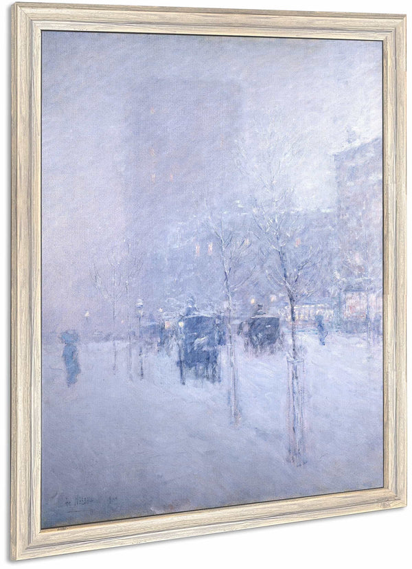 Late Afternoon New York Winter By Childe Hassam