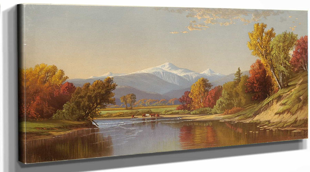 Alfred Thompson Bricher Late Autumn In The White Mountains By Alfred Thompson Bricher